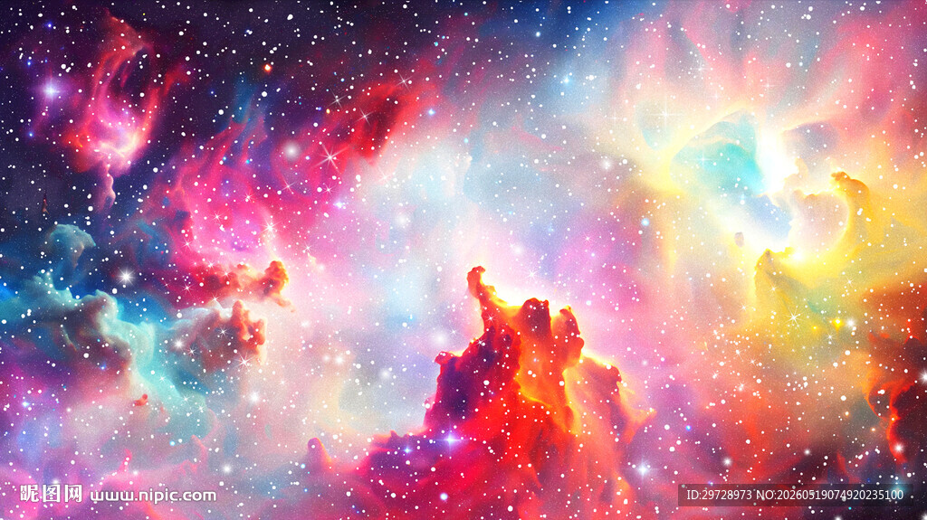 唯美梦幻婚礼星空