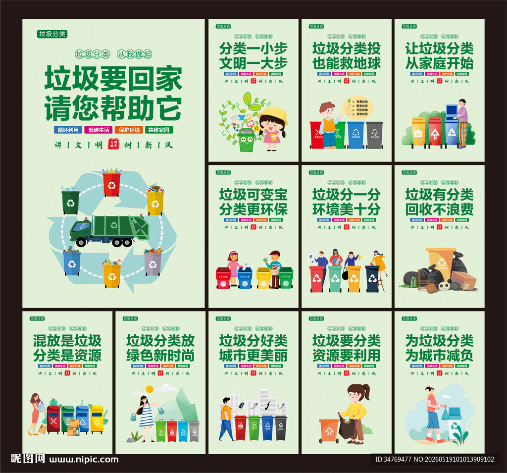 垃圾分类图片
