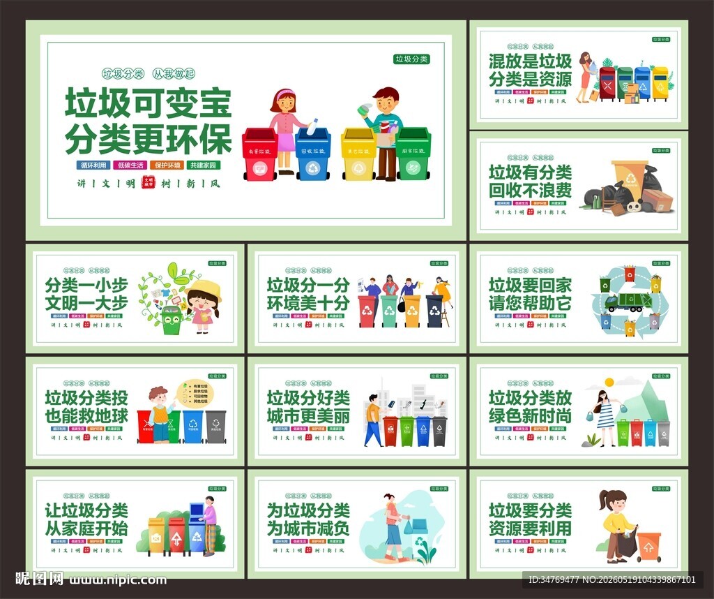 垃圾分类图片