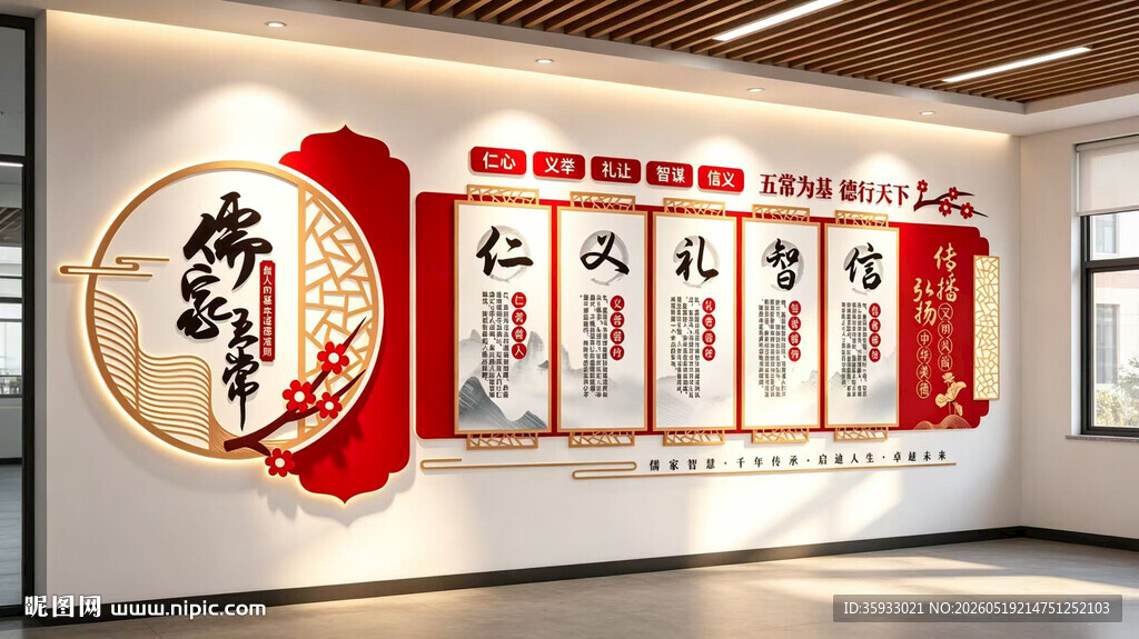 传统道德文化墙