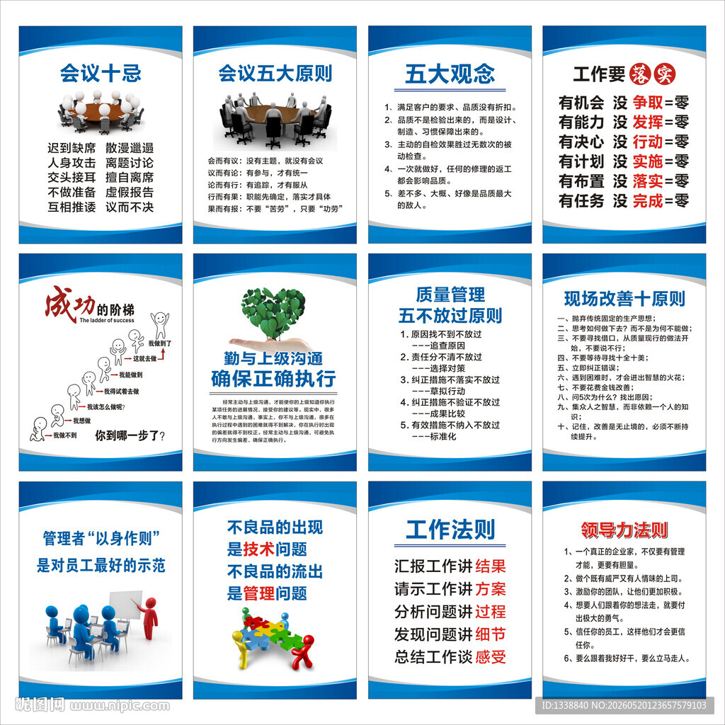 企业文化激励员工挂图