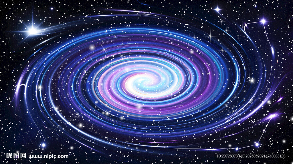 星空软膜吊顶背景图