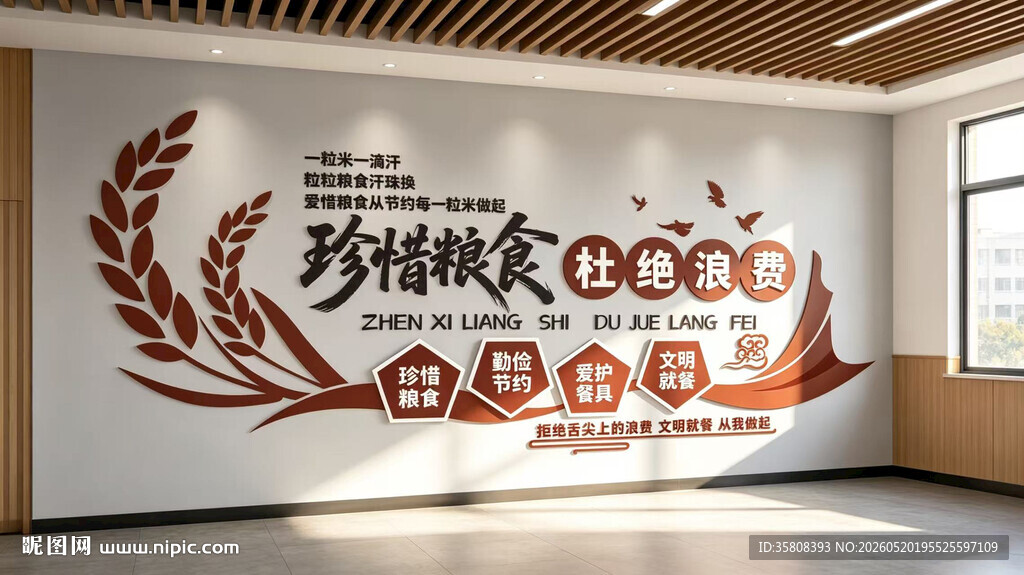 食堂文化墙