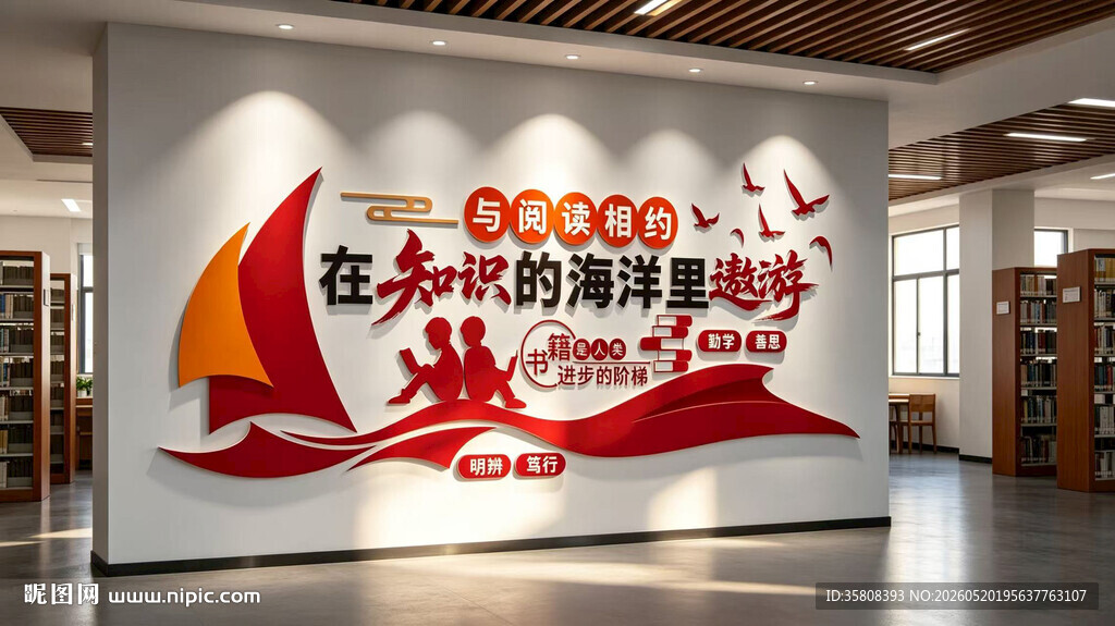 阅读文化墙
