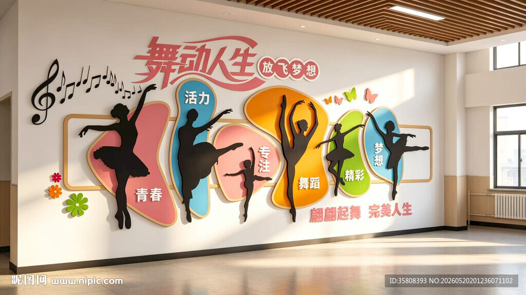 舞蹈文化墙