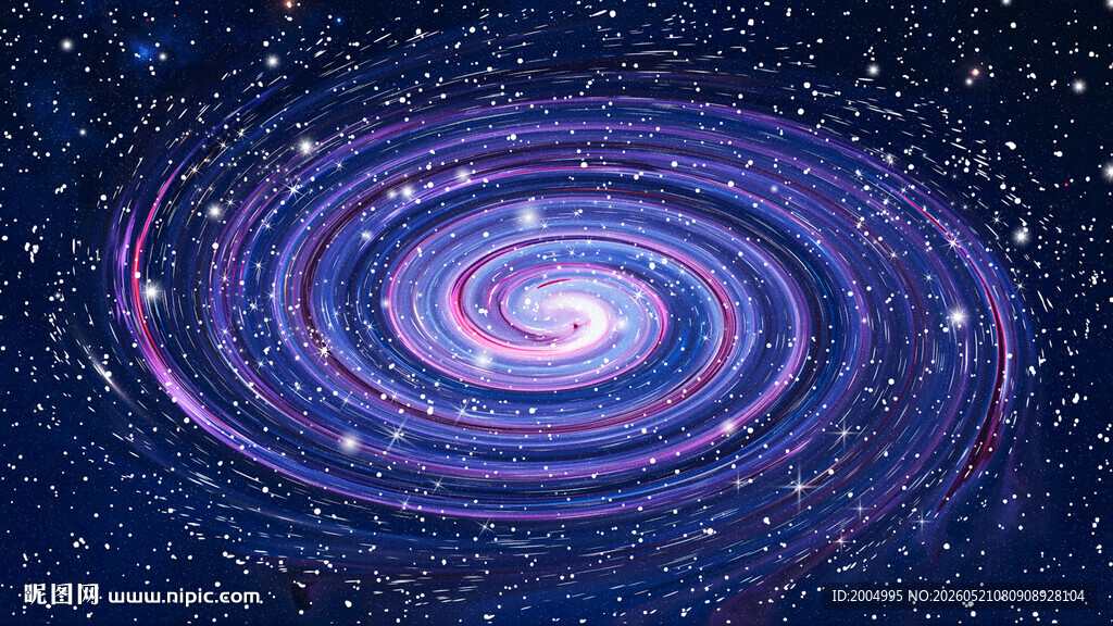 星空旋涡背景