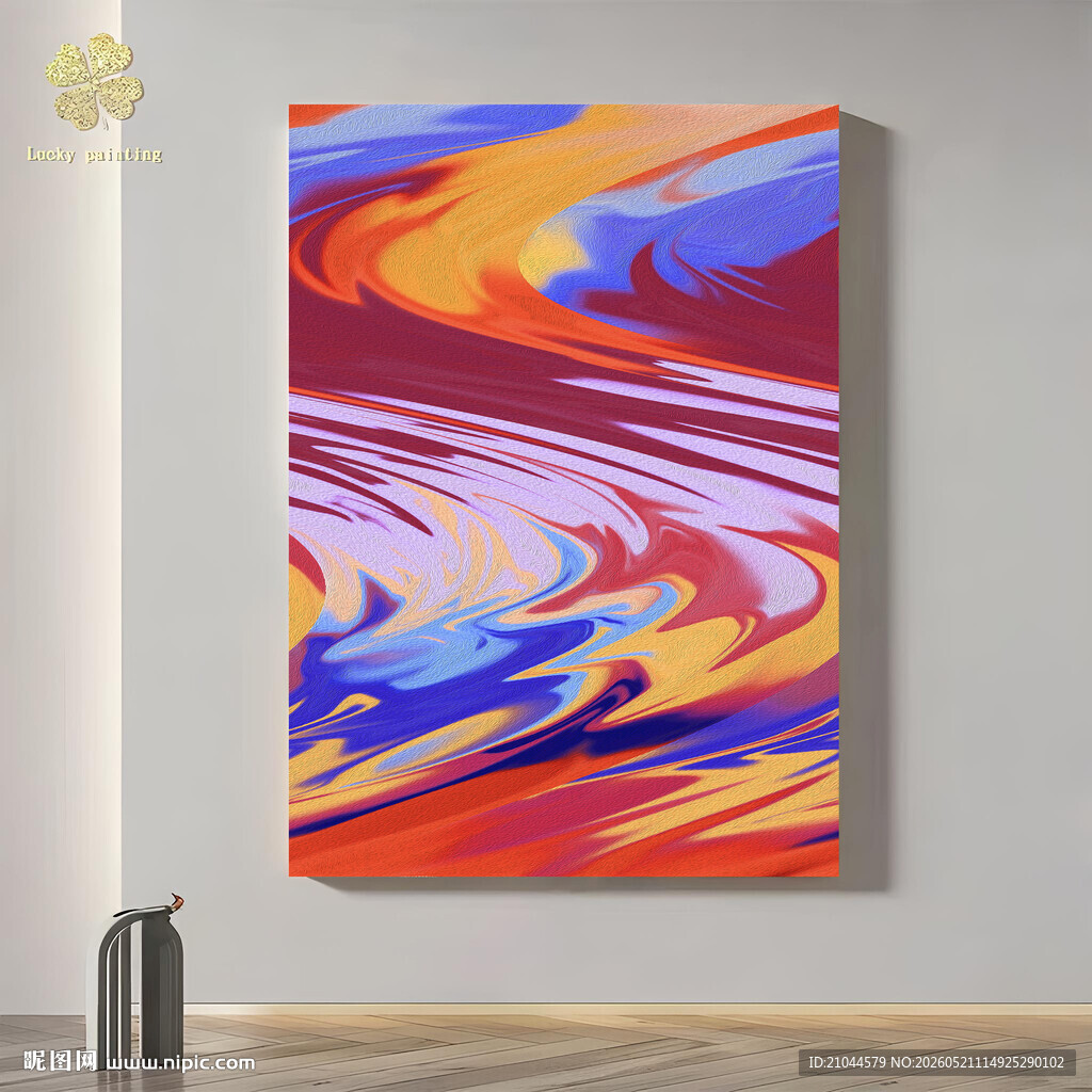 抽象油画