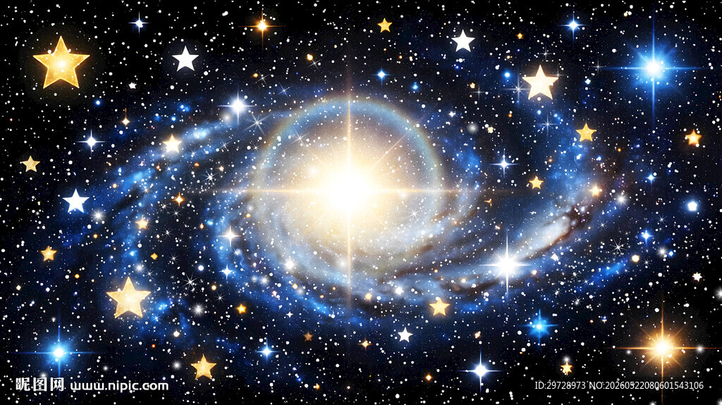 宇宙星空星球旋涡天花吊顶