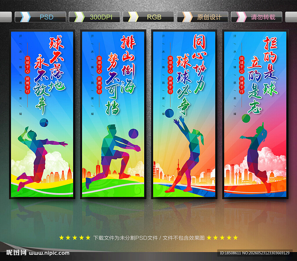 排球文化墙