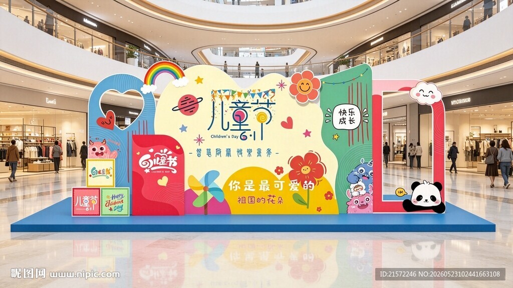 六一儿童节美陈