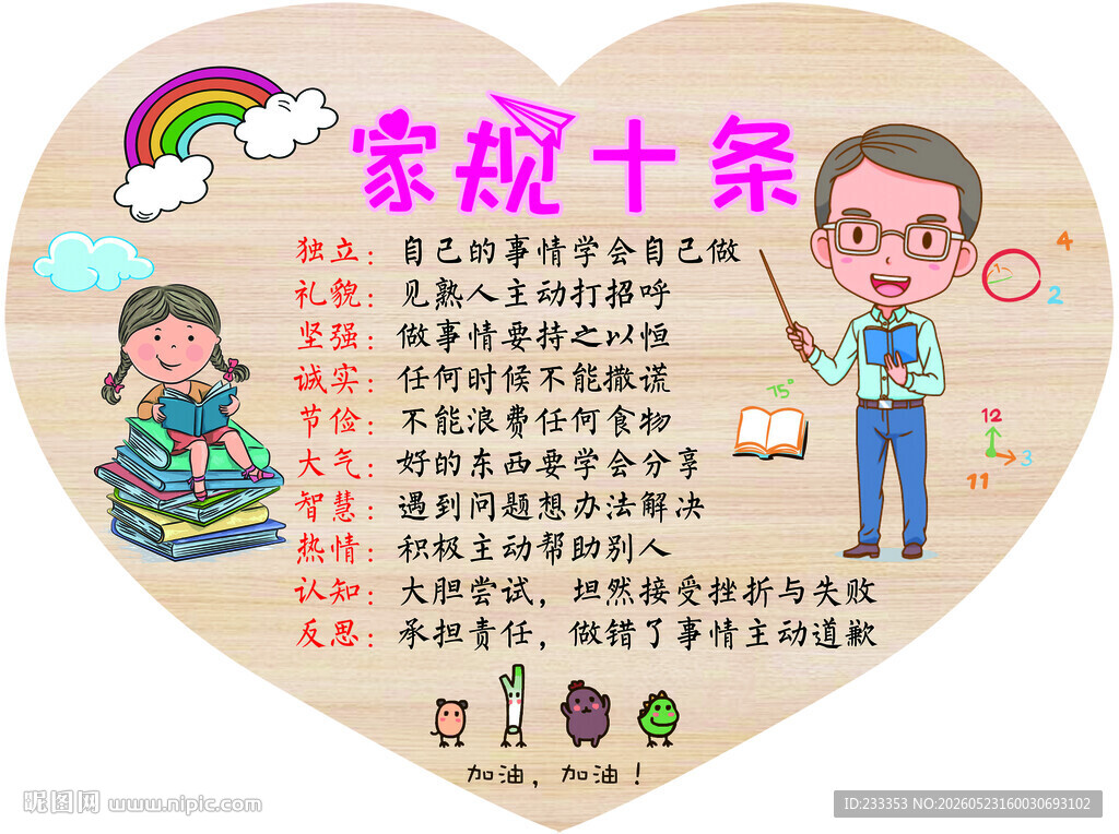 家长十条教育准则