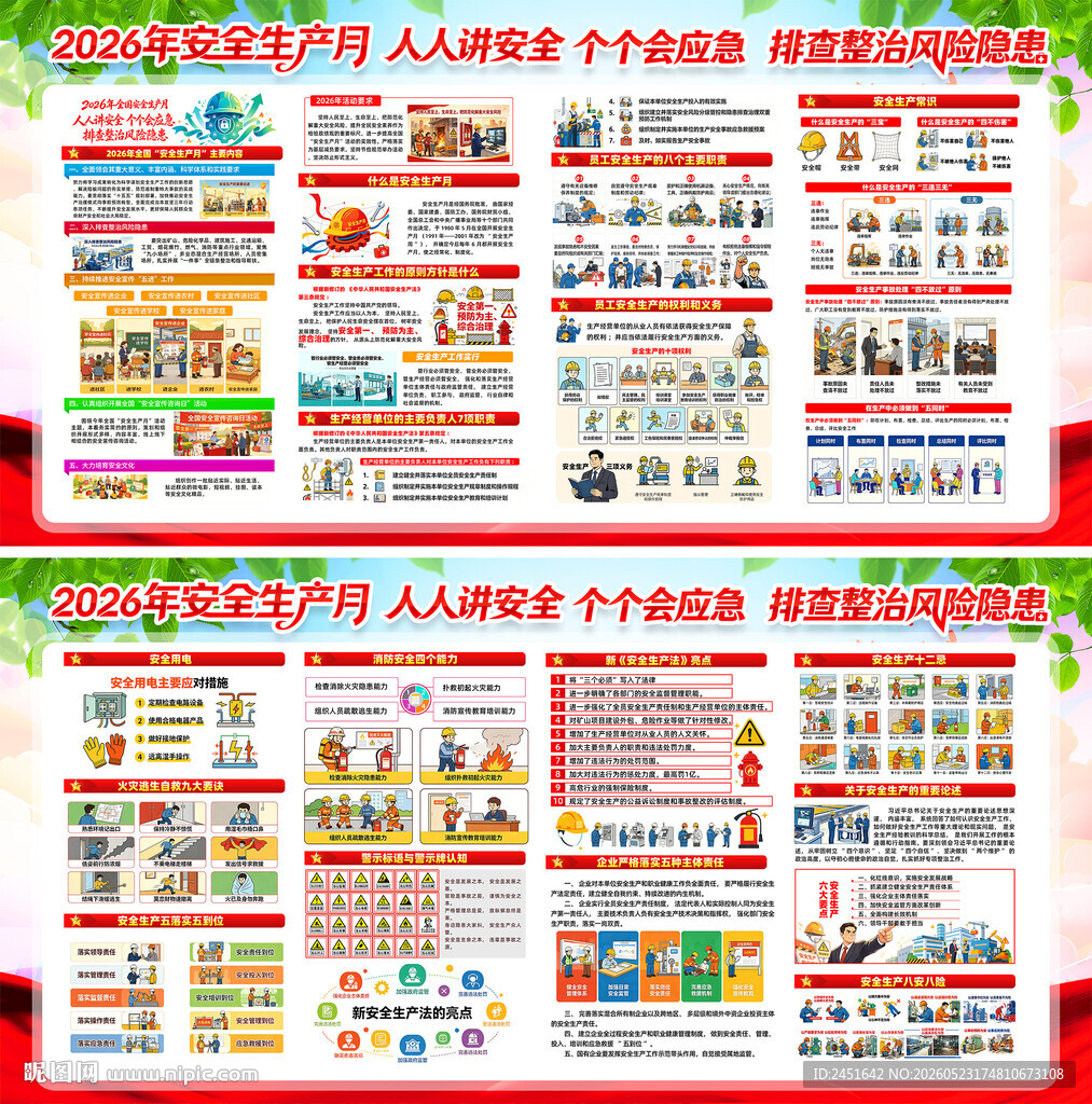 安全生产月宣传栏
