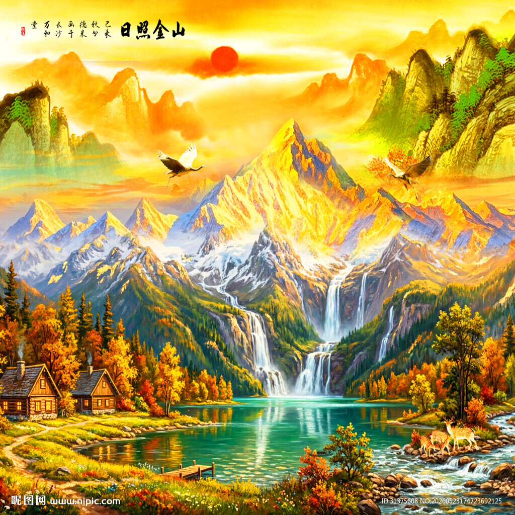 日照金山