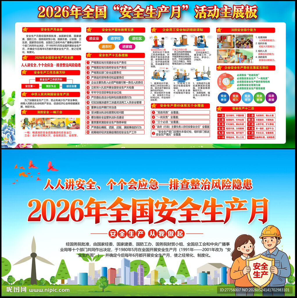 2026年安全生产宣传栏