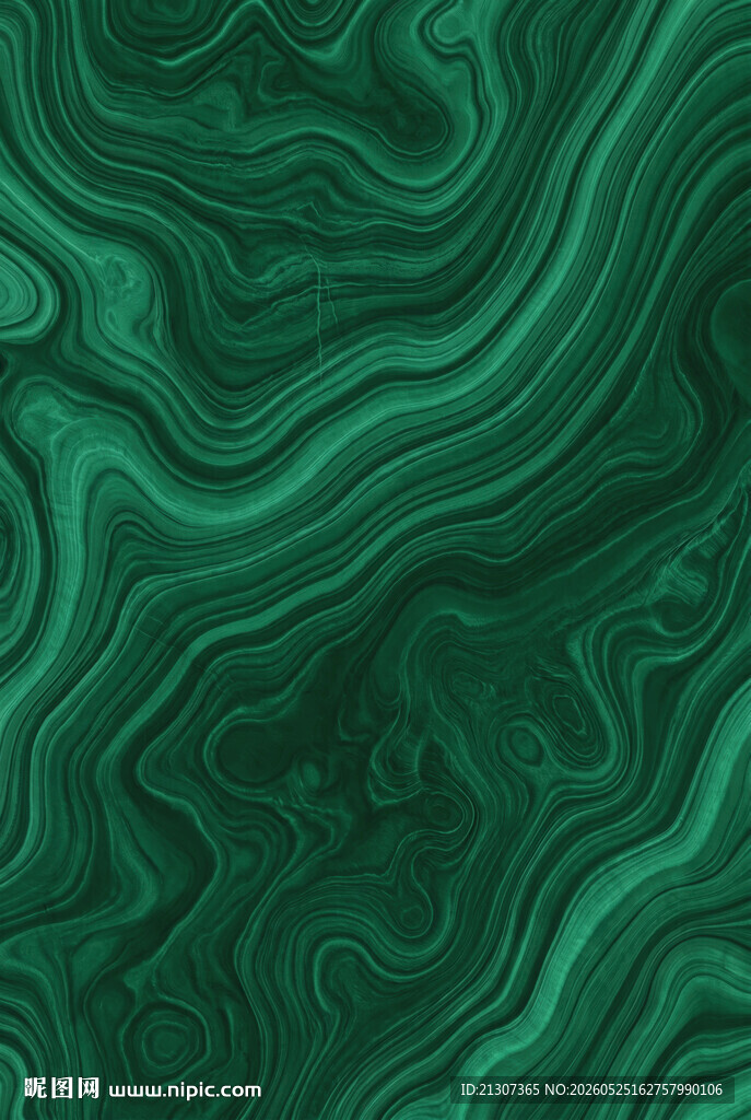 翠绿大理石纹理背景图