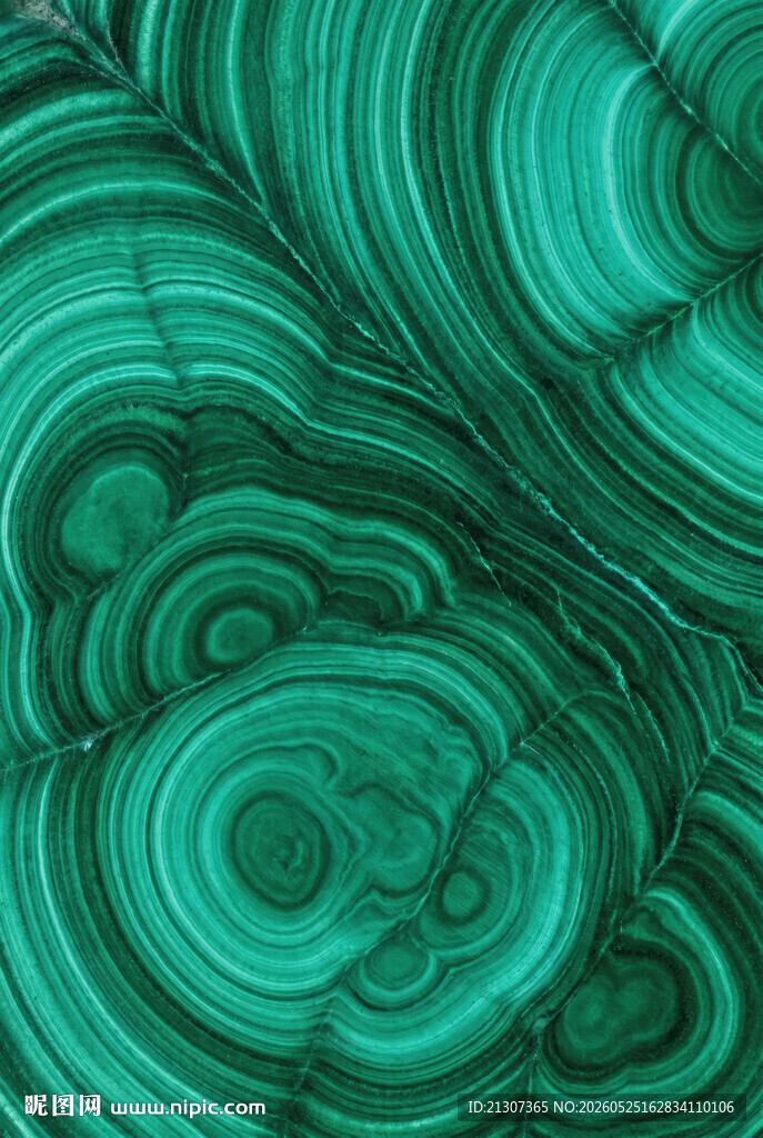 绿纹玛瑙纹理图案