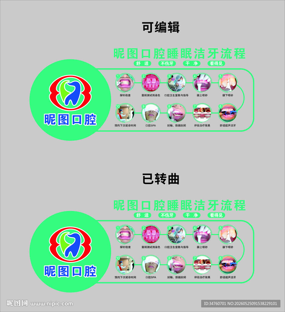 口腔睡眠洁牙流程