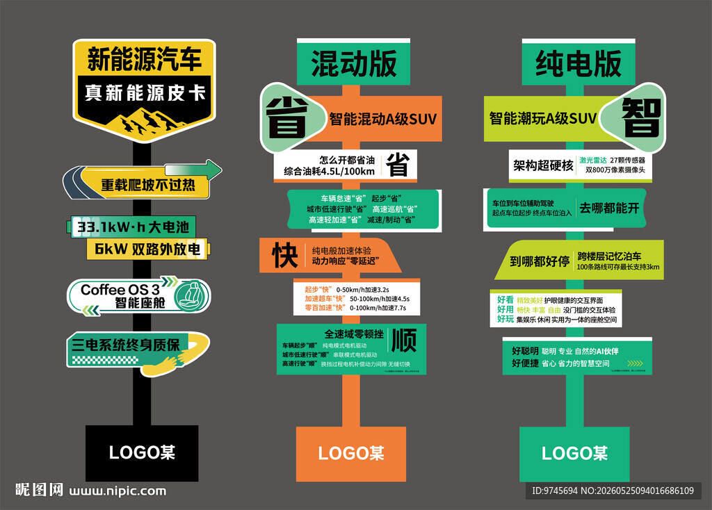 多样指示牌设计展示