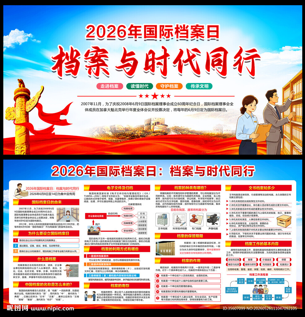 2026年国际档案日宣传栏