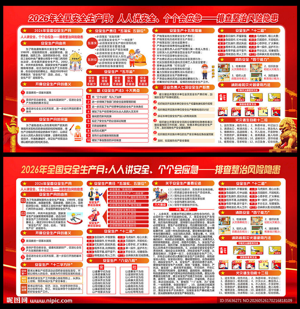安全月宣传栏