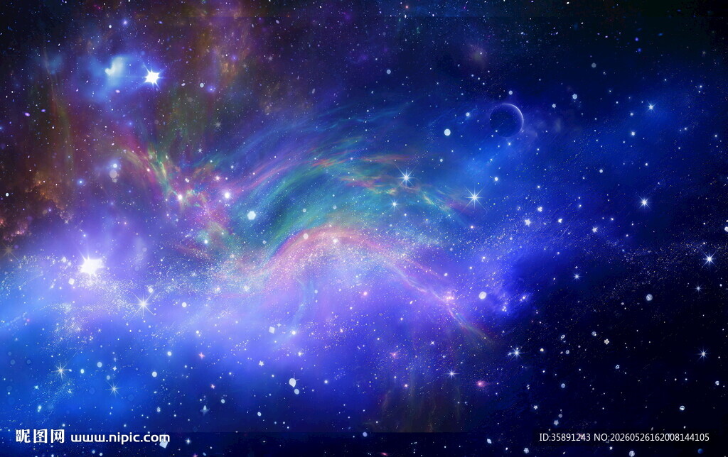 蓝色星空吊顶