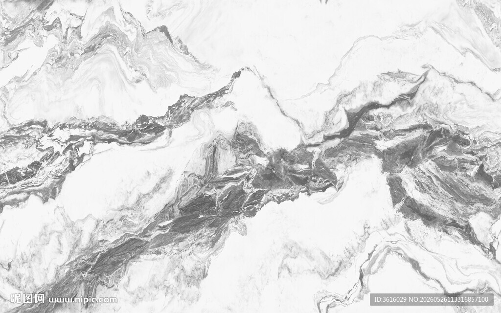 水墨山水纹理大理石背景图