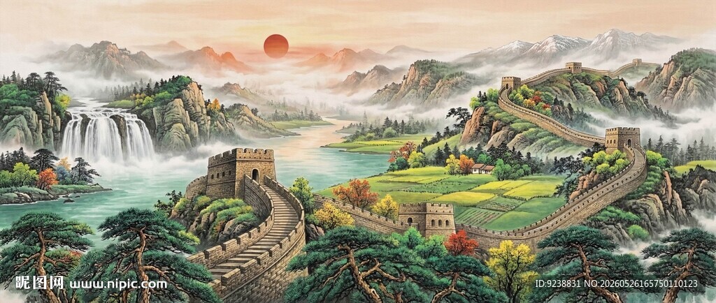 长城国画