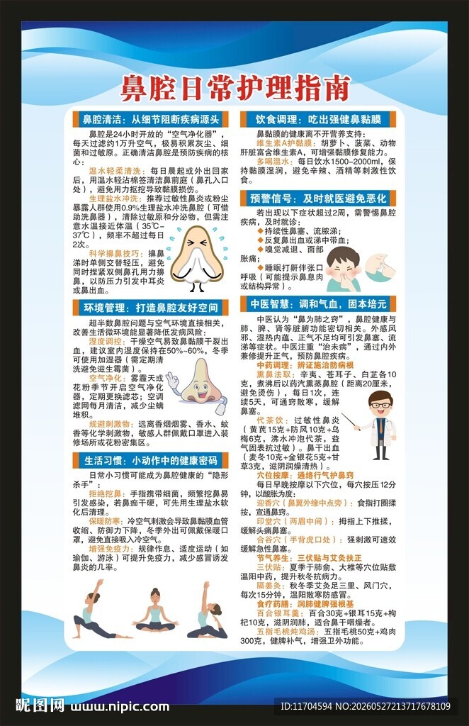 全国爱鼻日海报