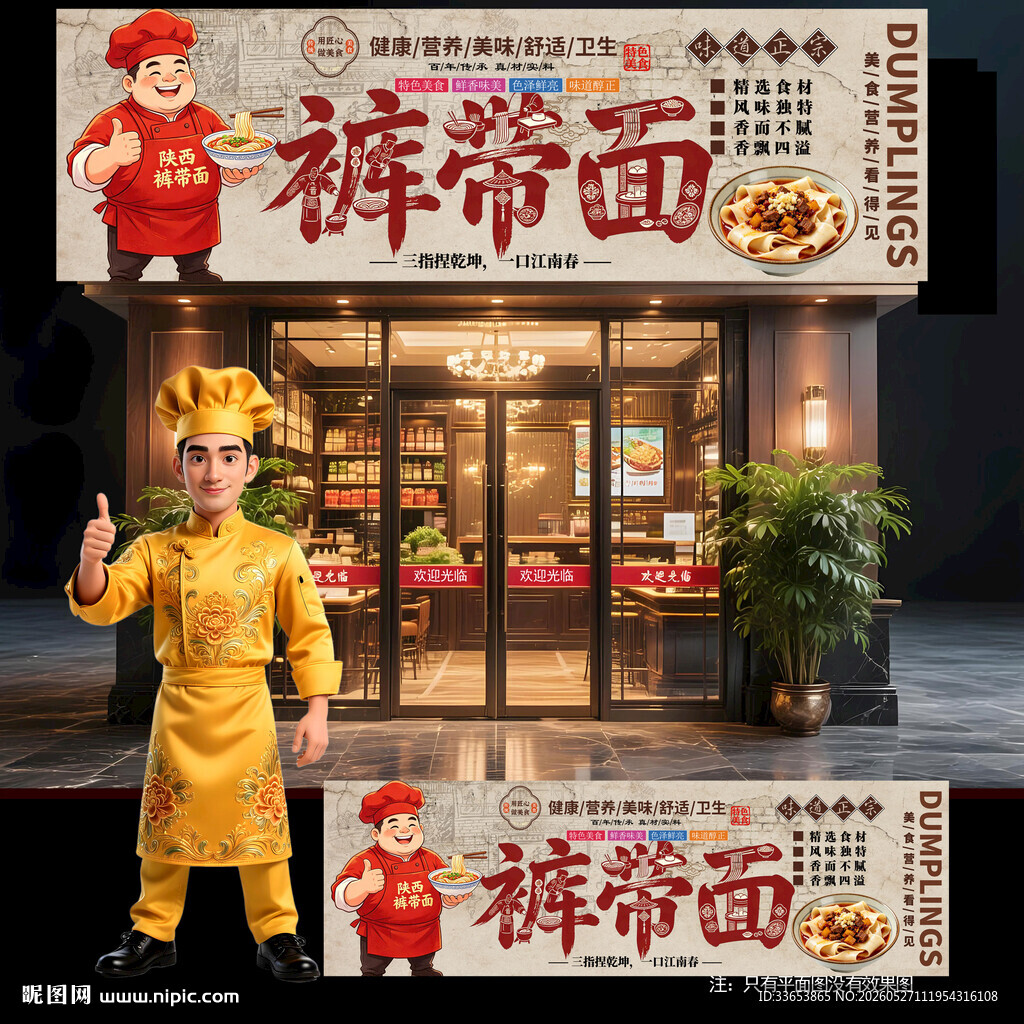 裤带面门头