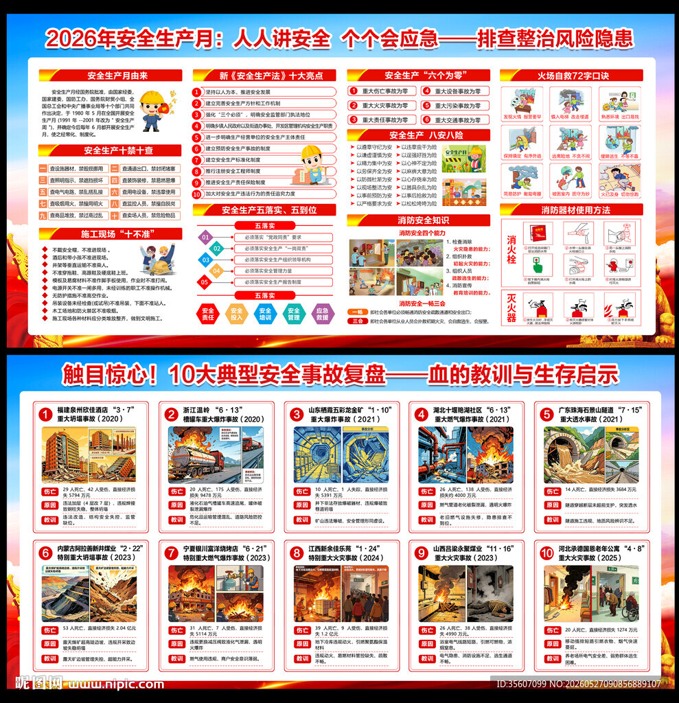2026年安全月知识宣传