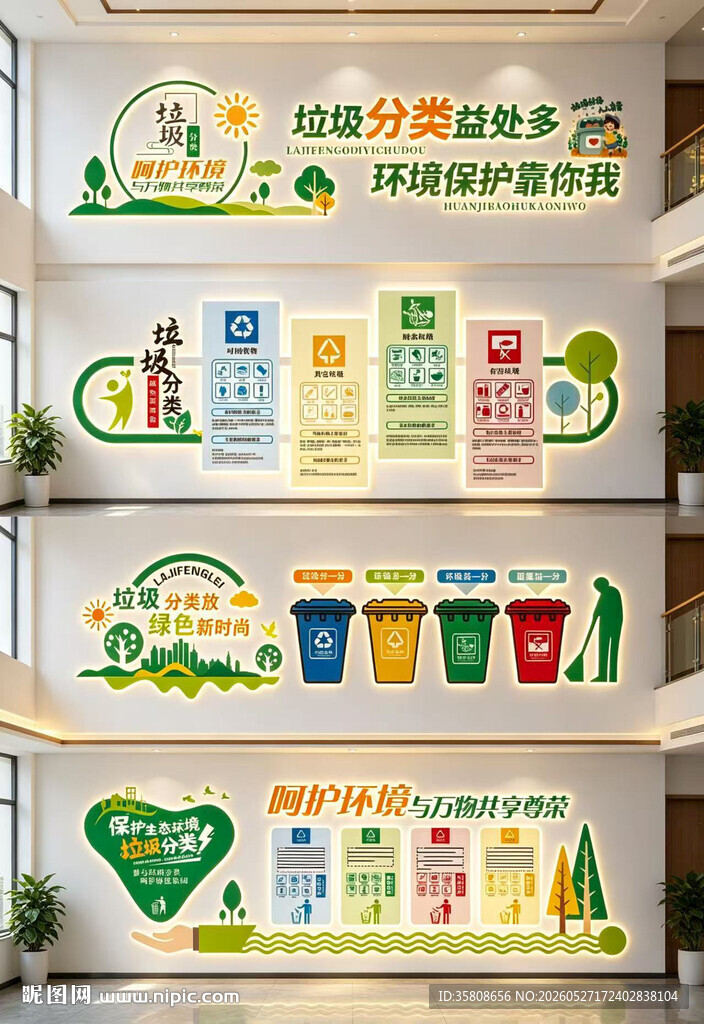 垃圾分类文化墙