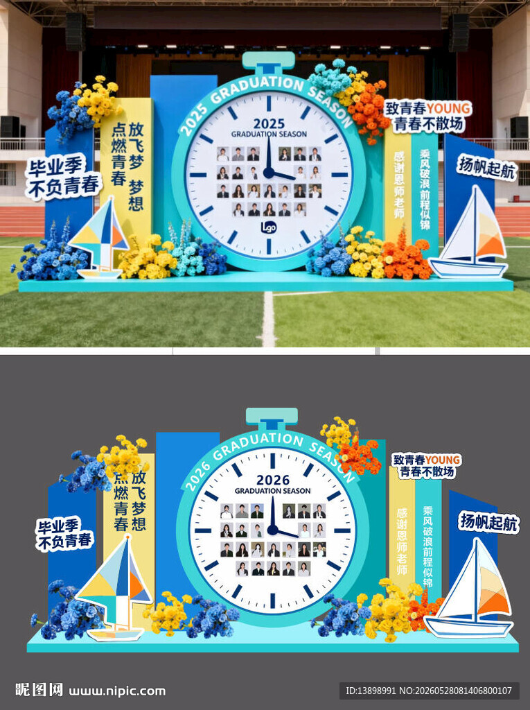 毕业美陈设计图