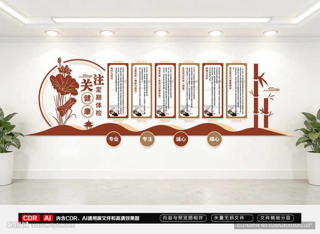 体检中心文化墙