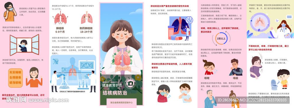 结核病防治折页