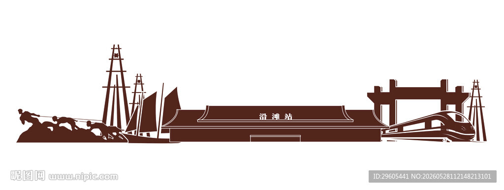 自贡市沿滩区地标建筑
