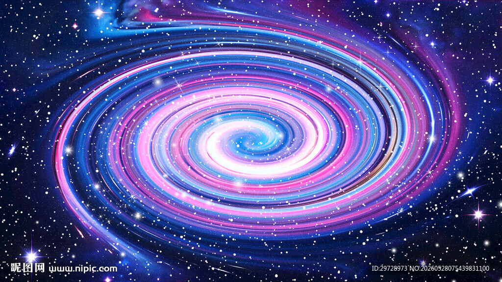 绚丽星空旋涡宇宙星系