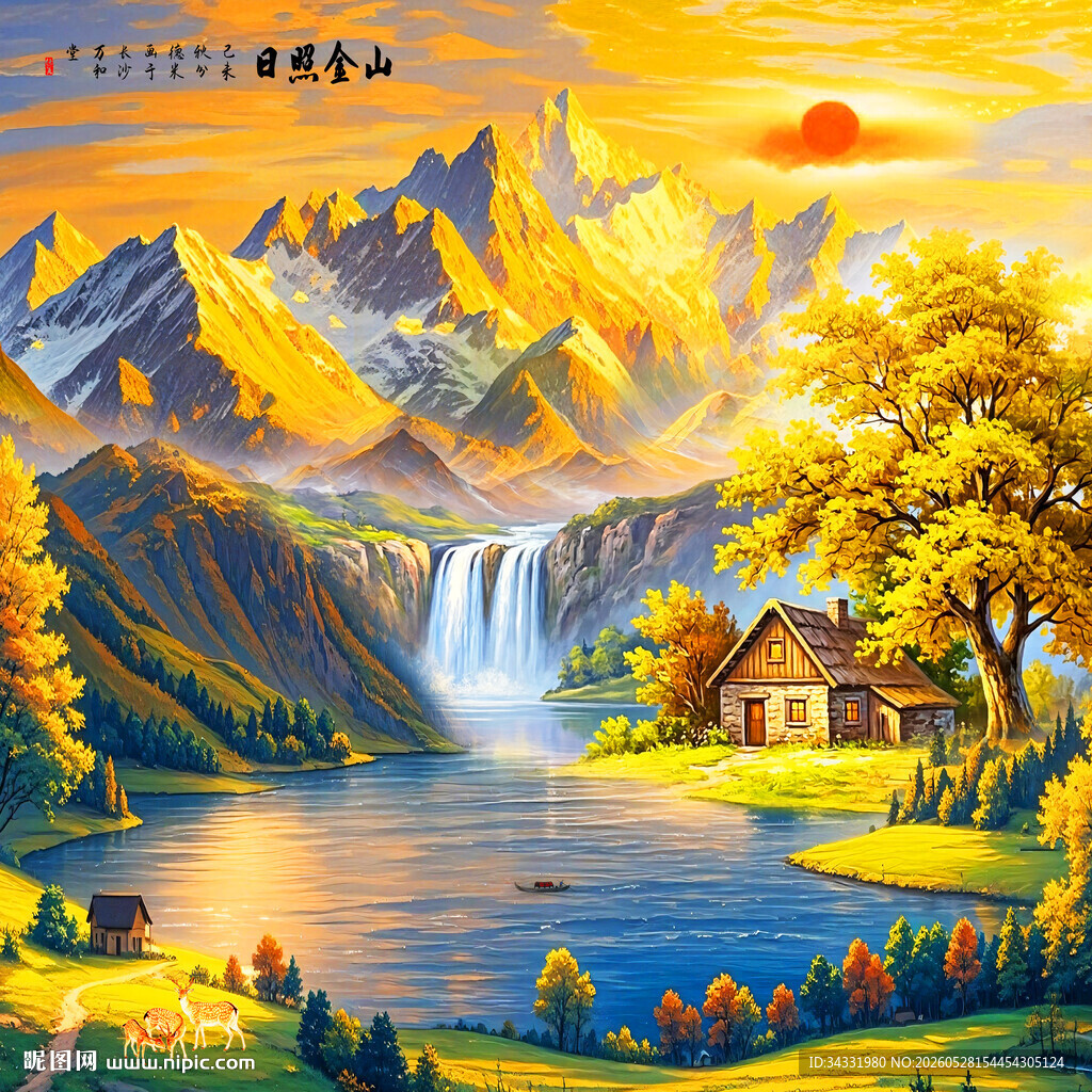 日照金山