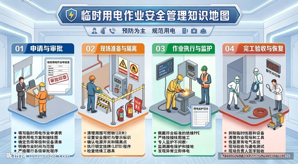 工程临时用电作业安全管理知识