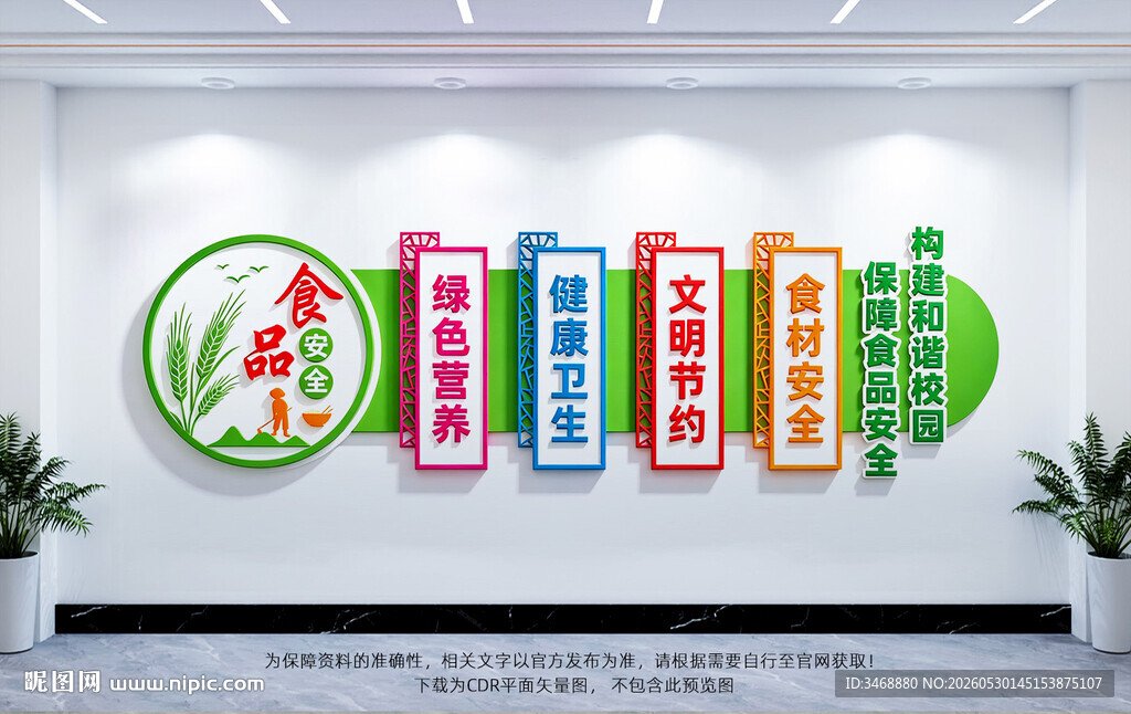 食品安全宣传墙