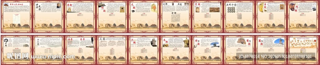 历朝历代 朝代历史 历史人物 