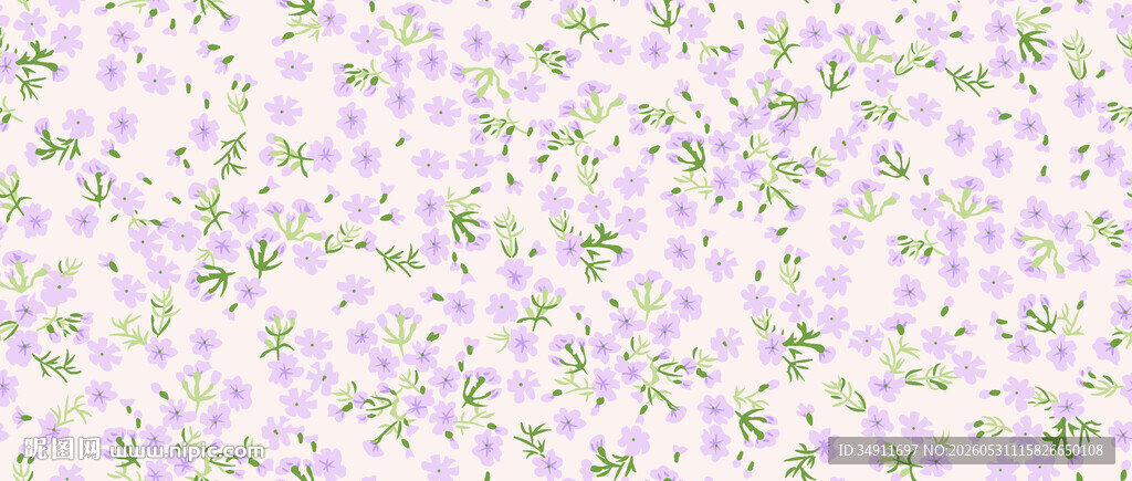 淡紫色碎花背景纹理图