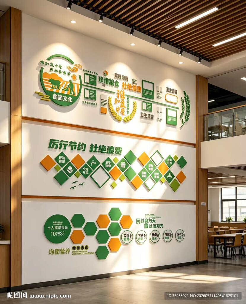 食堂文化墙