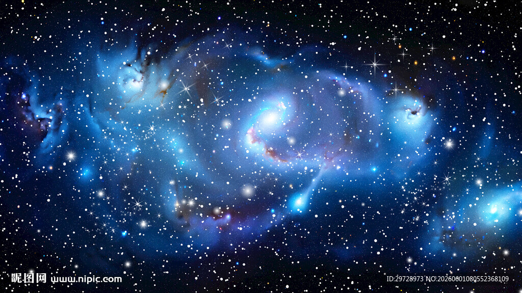 蓝色星空