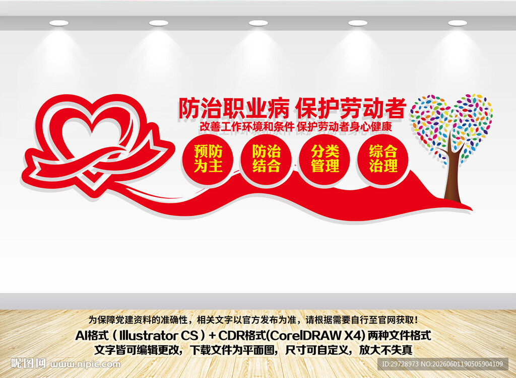 防治职业病文化墙