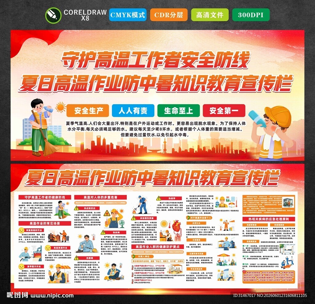 高温作业防中暑