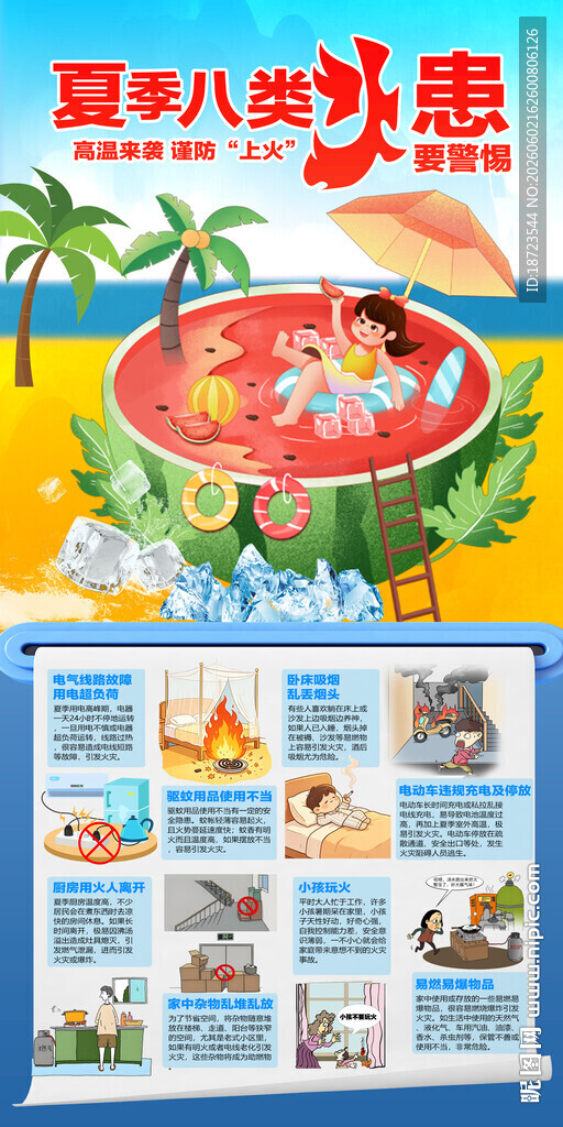 夏季八类火患要警惕
