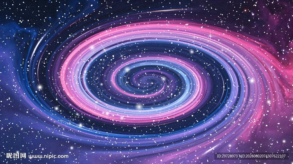 唯美旋涡星空吊顶