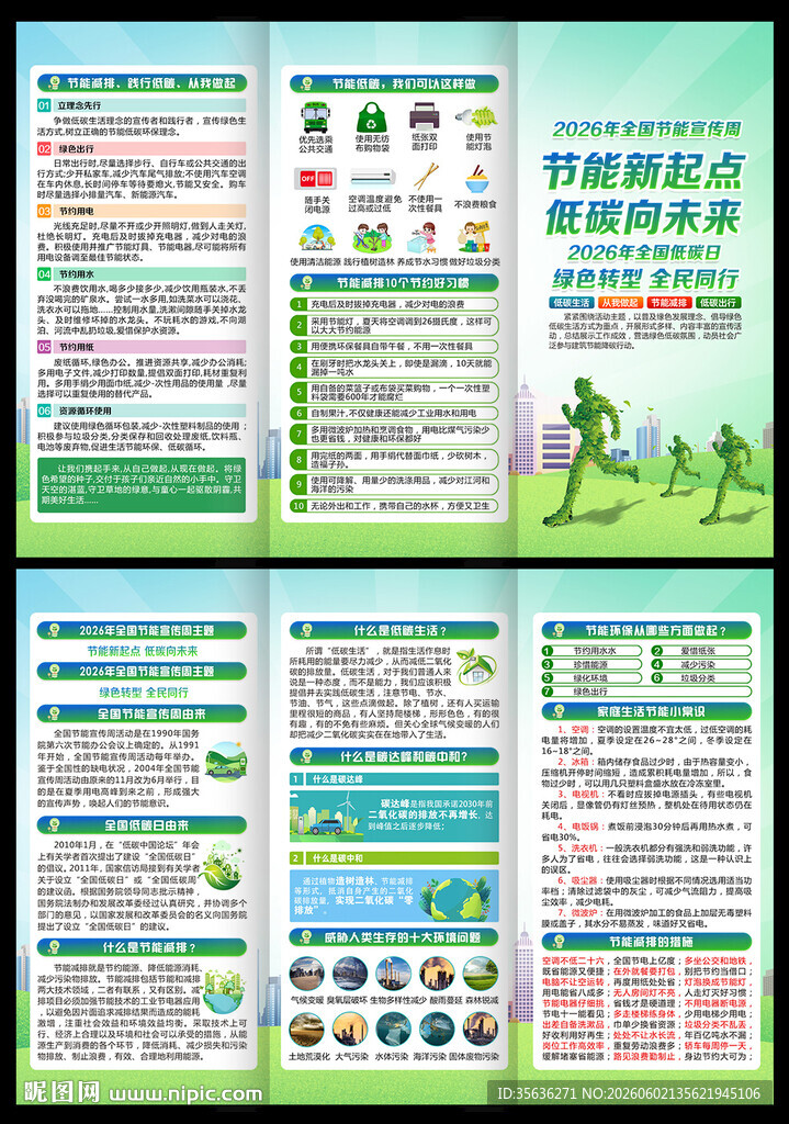 2026年全国节能宣传周宣传栏