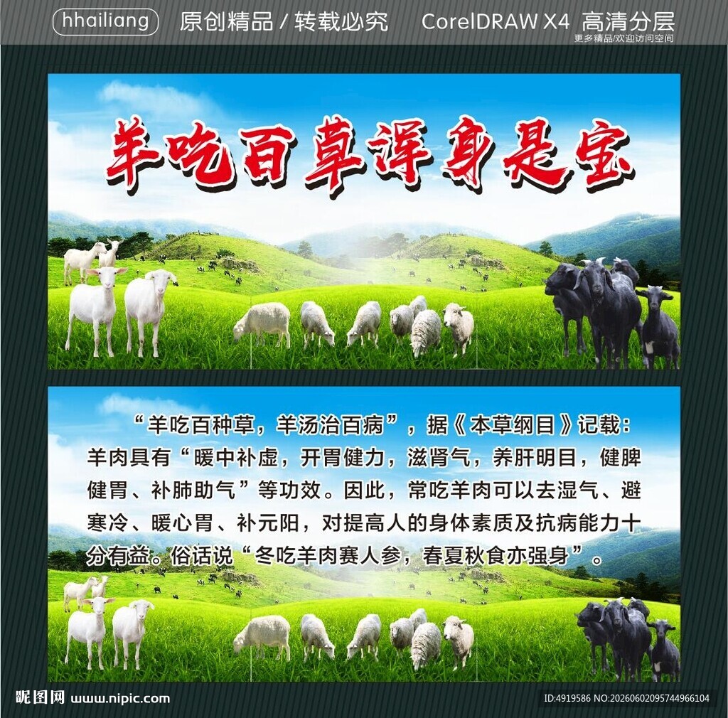 羊吃百草浑身是宝