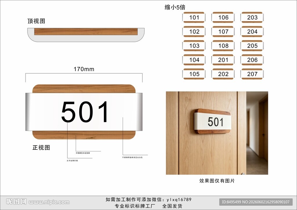 门牌号